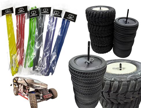 سيخ إطار سيارة RC، سبايك، مجموعة عصا، مسامير سيخ بمقياس 1:10 بألوان متعددة، ملحقات صيانة السيارة RC من الدرجة الاحترافية، صنع في الولايات المتحدة الأمريكية (أزرق) in Saudi Arabia