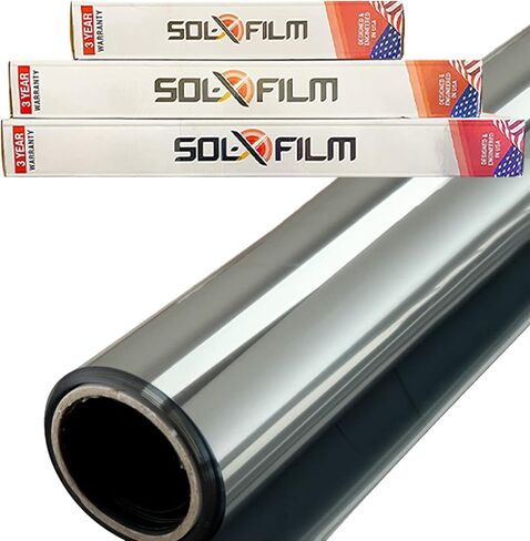 Diablo SOL X - كربون 2 طبقة نافذة صبغة احترافية فحمية داكنة 20% VLT Tint بكرة فيلم ذاتية اللصق لنوافذ السيارة، كتلة الحرارة والأشعة فوق البنفسجية، سهلة التركيب بنفسك - 36 بوصة × 100 قدم in Saudi Arabia