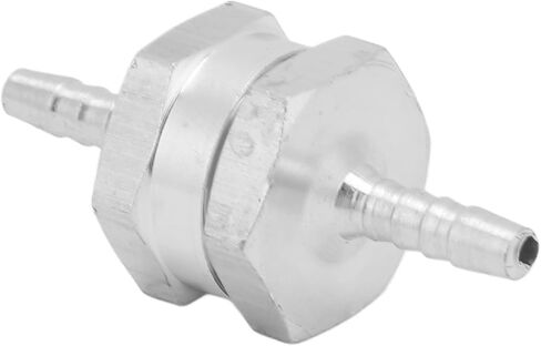CHICIRIS One Way Check Valve Durable Aluminum Alloy Fuel Line Non Return Valve for Gasoline Water Petrol - Easy Installation for Auto Accessories (4mm) in Saudi Arabia
