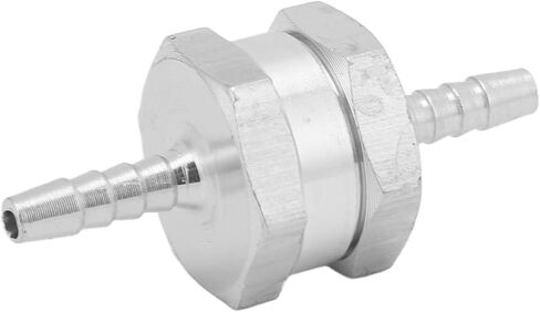 CHICIRIS One Way Check Valve Durable Aluminum Alloy Fuel Line Non Return Valve for Gasoline Water Petrol - Easy Installation for Auto Accessories (4mm) in Saudi Arabia