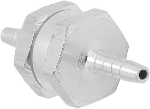 CHICIRIS One Way Check Valve Durable Aluminum Alloy Fuel Line Non Return Valve for Gasoline Water Petrol - Easy Installation for Auto Accessories (4mm) in Saudi Arabia