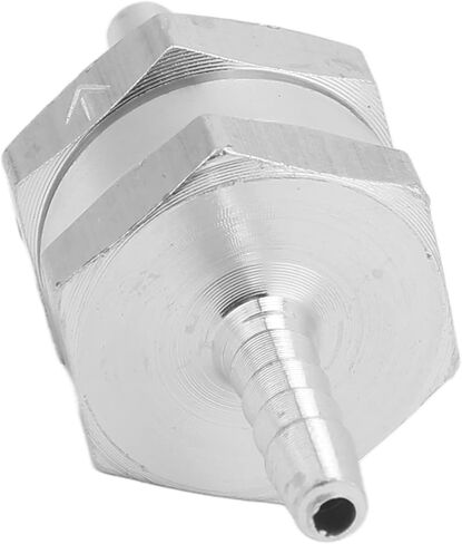CHICIRIS One Way Check Valve Durable Aluminum Alloy Fuel Line Non Return Valve for Gasoline Water Petrol - Easy Installation for Auto Accessories (4mm) in Saudi Arabia