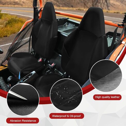 قطعتان من غطاء المقعد الجلدي البديل لبولاريس RZR 570 2012-2018، بولاريس RZR 800 2008-2014، بولاريس RZR 900 2011-2014 in Kuwait