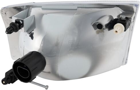 لفورد للنزهة 2000-2004 لـ F250 SuperDuty 1999-2004 لـ F350 SuperDuty 1999-2004 لـ F450 SuperDuty 1999-2003 1 قطعة مصباح أمامي يسار واضح عدسة ث/مصابيح in Kuwait