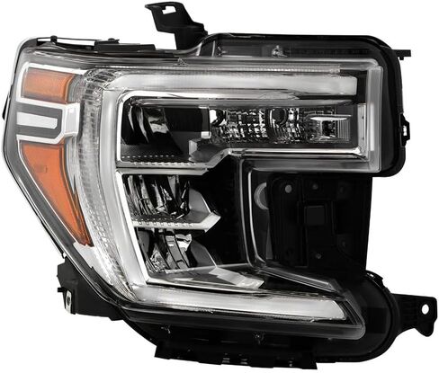 Spyder (POE) GMC Sierra 1500 19-22 إشارة هالوجين مع مصباح أمامي LED منخفض الشعاع - OE يمين (84621805) in Saudi Arabia