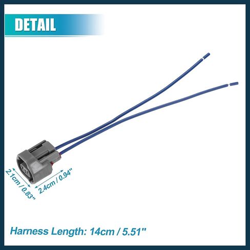 Side Light Connector Replacement No.9098011149 for Toyota 2pin Automotive Parts in Saudi Arabia