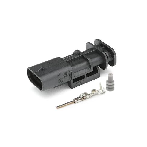 3Pin 1-1718644-1 1-1703494-1 Male Female Automotive Waterproof Connector 1.2mm Cable Connectors Reversing Plug KLOOKY(Female Set) in Saudi Arabia