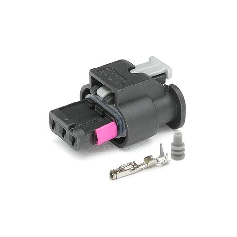 3Pin 1-1718644-1 1-1703494-1 Male Female Automotive Waterproof Connector 1.2mm Cable Connectors Reversing Plug KLOOKY(Female Set) in Saudi Arabia