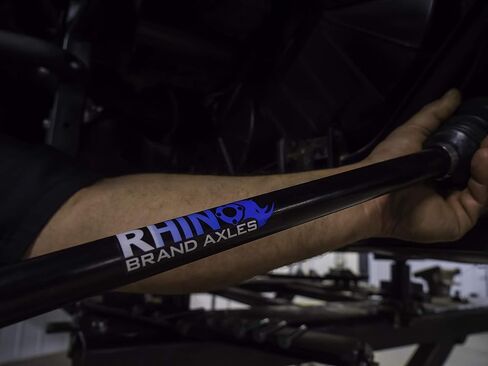 SuperATV Heavy Duty Rhino Brand Axle for Polaris Ranger Full Size 1000 High Lifter (2019) - Stock Length FRONT - Upgrade From Your OEM Axle in Saudi Arabia