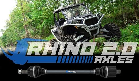 SuperATV Heavy Duty Rhino 2.0 محور طول المخزون لـ Polaris RZR 4 900 (2015-2018) - أمامي - أقوى مرتين من المخزون in Saudi Arabia