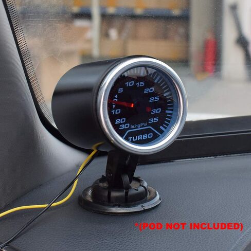 AUTOXBERT 2 ''/52 مللي متر توربو دفعة قياس الضغط 0-30In.Hg/ 0-35PSI مصباح ليد مقياس التخلخل العالمي ل 12 فولت in Kuwait