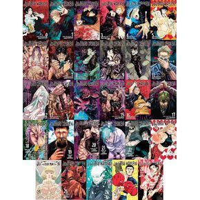 Jujutsu Kaisen Complete Manga Series Set (Vol. 0–28) — 29 Books Collection by Gege Akutami in Kuwait
