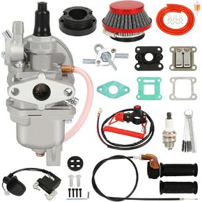 47cc المكربن ​​كارب طوقا 49cc 2 السكتة الدماغية MTA1 MTA2 البسيطة الاطفال حفرة الجيب رباعية الترابية دراجة ATV سباق سوبر أجزاء الدراجة in Saudi Arabia