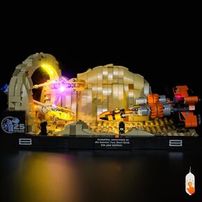 مجموعة إضاءة LED من BrickSoul متوافقة مع Lego Millennium Falcon مبنى 75375 للذكرى السنوية الخامسة والعشرين للأمل الجديد، ترقية ملحقات الإضاءة السلكية القابلة للتعتيم لمجموعة حرب النجوم، غير متضمنة طراز 75375 in Kuwait