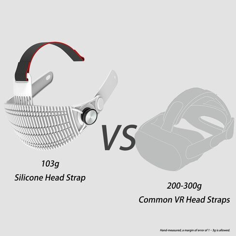 حزام رأس قابل للتعديل متوافق مع Meta Quest 3 / Quest 3S/ Quest 3S Xbox Edition - ملحق VR خفيف الوزن لتخفيف الضغط بشكل مريح، تصميم مسامي وصديق للاتكاء، أسود in Kuwait