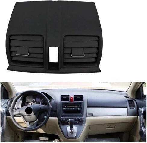 Car Air Conditioning Vent Control，Compatible With Honda CRV 2007-2011 Workbench Air Conditioning Outlet Instrument Panel Air Outlet Frame(A) in Saudi Arabia