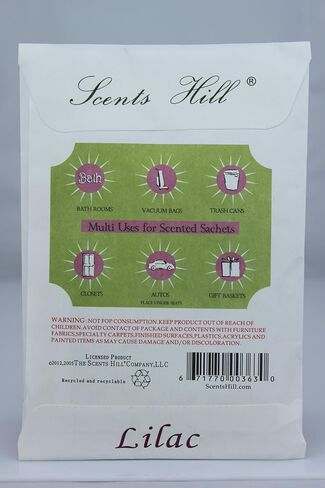 Scented Sachet for Drawer and Closet, Lot of 8 (Rose) in Saudi Arabia