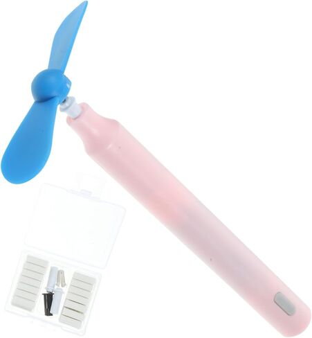 Portable Electric Eraser for Students with Fan and Mixer Compact Lightweight Drawing and Sketching Erasers Safe Material and Adapters for Art Class and School Use Random Color in Saudi Arabia