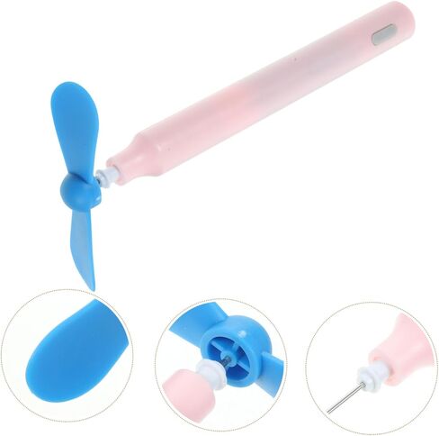 Portable Electric Eraser for Students with Fan and Mixer Compact Lightweight Drawing and Sketching Erasers Safe Material and Adapters for Art Class and School Use Random Color in Saudi Arabia