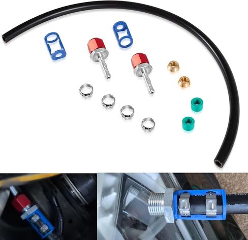 800-673 A/C Line Splice Kit With No.6 Hose For 5/16'' Hose to Hard Lines Repair,A/C Air Conditioning Repair Splice Connector Kit in Saudi Arabia