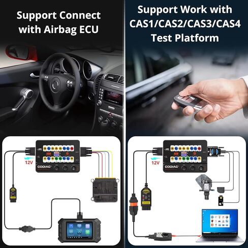GODIAG GT100+ GPT ENET DOIP OBDII Breakout Box, Automotive Tools ECU Connector CAN Protocol Detector for ECU Bench Testing Platform and Car Diagnostics in Saudi Arabia