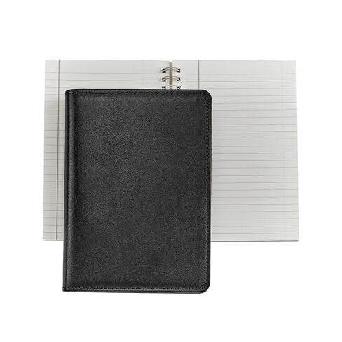 7" Refillable 7" Refillable Notebook - Graphic Image Leather Bound Notebook Black - Premium Quality - Made in USA in Saudi Arabia