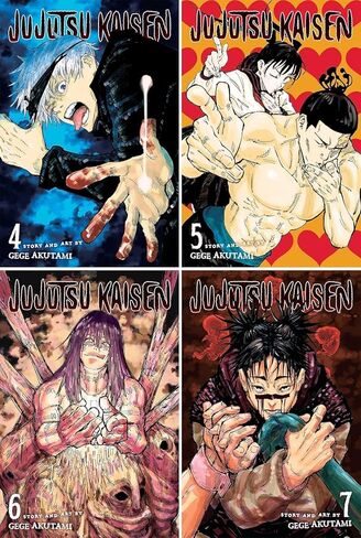 Jujutsu Kaisen Complete Manga Series Set (Vol. 0–28) — 29 Books Collection by Gege Akutami in Kuwait