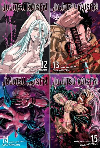 Jujutsu Kaisen Complete Manga Series Set (Vol. 0–28) — 29 Books Collection by Gege Akutami in Kuwait