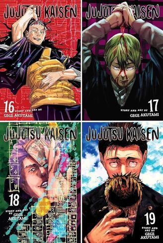 Jujutsu Kaisen Complete Manga Series Set (Vol. 0–28) — 29 Books Collection by Gege Akutami in Kuwait