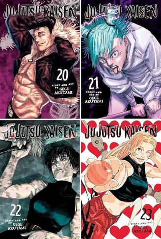 Jujutsu Kaisen Complete Manga Series Set (Vol. 0–28) — 29 Books Collection by Gege Akutami in Kuwait