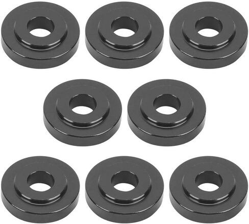 KIMISS Shifter Base Bushing,8pcs Aluminum Auto Car Shifter Bushing Set Kit(Black) in Saudi Arabia