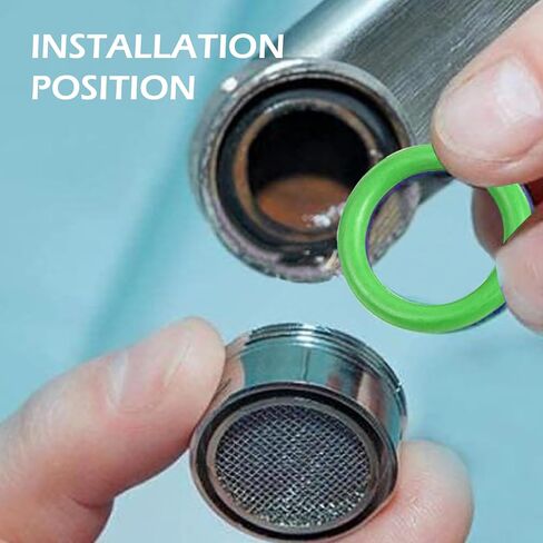 Qurbun 270 PCS Car Air Conditioning Compressor Seal Ring Kits, 18 Sizes Seal Rubber O-Ring Washers, O-Ring Assortment Set with Storage Box, Fit for Car Repair, Plumbing or Air Connections (Green) in Saudi Arabia