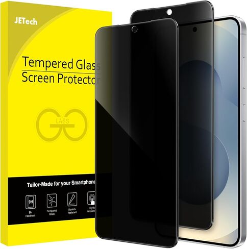 JETech Privacy Screen Protector for Samsung Galaxy S24 Ultra 5G 6.8-Inch, Anti-Spy Tempered Glass Film with Easy Installation Tool, Fingerprint Unlock Compatible, 2-Pack in Saudi Arabia