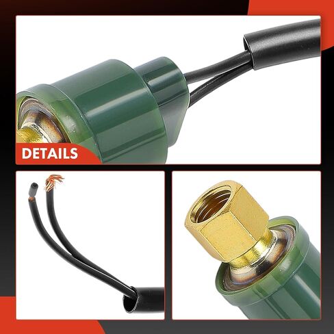 A-Premium HVAC Pressure Switch-Hpco Switch Compatible with Chrysler Fifth Avenue 1983-1984 in Saudi Arabia