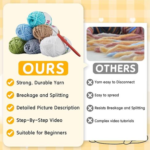 مجموعة كروشيه للمبتدئين من ايليت، مجموعة حيوانات اميجورومي مع فيديو تعليمي خطوة بخطوة للديناصور، القنفذ، البطريق، البومة، السلحفاة او النحل، حزمة للمبتدئين في الحياكة للبالغين والاطفال in Kuwait