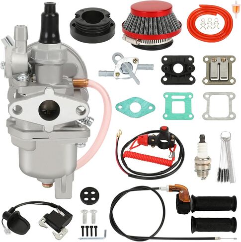 47cc المكربن ​​كارب طوقا 49cc 2 السكتة الدماغية MTA1 MTA2 البسيطة الاطفال حفرة الجيب رباعية الترابية دراجة ATV سباق سوبر أجزاء الدراجة in Saudi Arabia