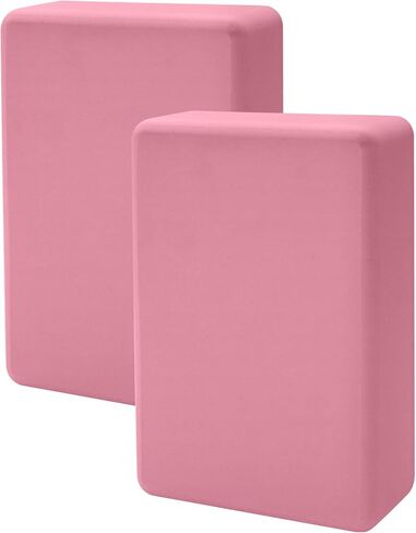 مكعبات يوجا مكونة من 4 قطع، كتلة إسفنجية EVA من بريميوم، مكعبات يوجا متينة لليوجا، البيلاتس، تمارين اللياقة البدنية العامة، تمارين التنغيم والتأمل، غير قابلة للانزلاق ومحمولة (مزيج) in Kuwait