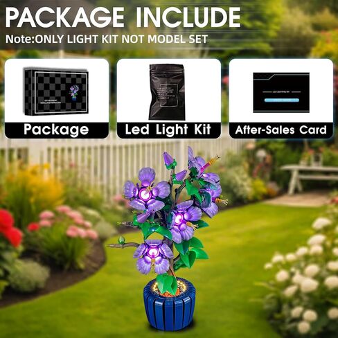 LED Light for Lego 10348 Japanese Red-Maple Bonsai Tree Set, Light Kit Compatible with Lego 10348 Building Blocks Model, Not Included The Model Set in Saudi Arabia