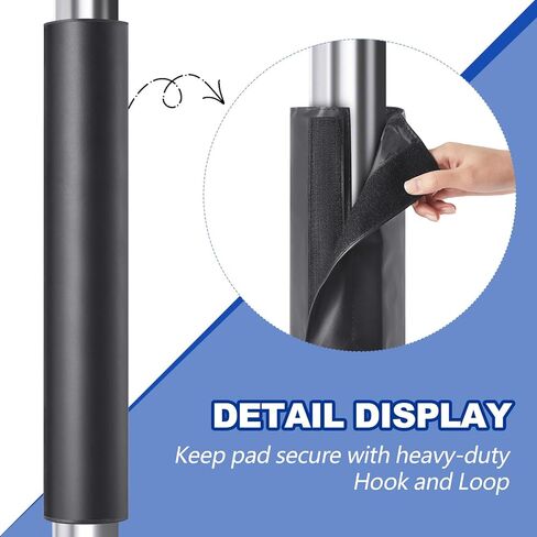 وسادات عمود كرة السلة بسمك 1.57 بوصة وطول 47.2 بوصة، بطانات عمود كرة السلة مقاومة للطقس ومقاومة للماء وبطانة عمود المرآب لجميع الأحوال الجوية لعمود مربع 4 بوصات لحماية اللاعب وسلامته in Kuwait