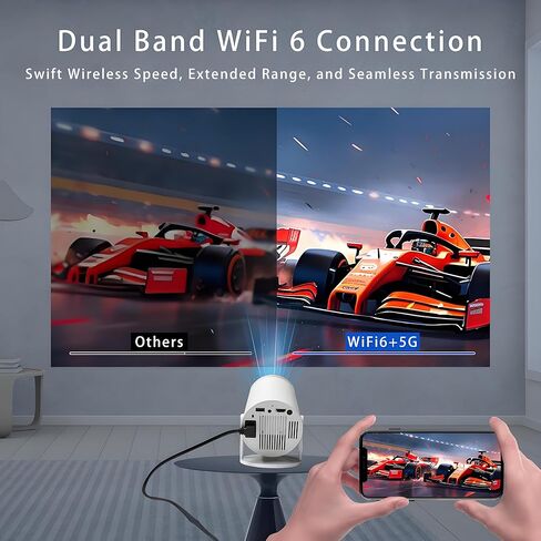 جهاز عرض محمول واي فاي بلوتوث: جهاز عرض صغير تلقائي Keystone لأجهزة IOS Android والكمبيوتر المحمول TV Stick HDMI USB in Kuwait