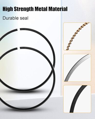 20 Pcs Standard Engine Piston Ring Fit for Kia Optima Sorento Sportage Hyundai Tucson Sonata Santa Fe Sport 2013-2018 Replace 23040-2G510 23040 2G510 in Saudi Arabia