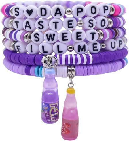 SAVITO Matching Friendship Bracelets Kroean Pop Huntrix Merch Bracelets for Outfit rumi accessories jinu zoey mira Costume Christmas Jewelry Gifts for Girls Kids in Saudi Arabia