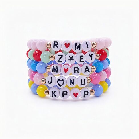 SAVITO Matching Friendship Bracelets Kroean Pop Huntrix Merch Bracelets for Outfit rumi accessories jinu zoey mira Costume Christmas Jewelry Gifts for Girls Kids in Saudi Arabia