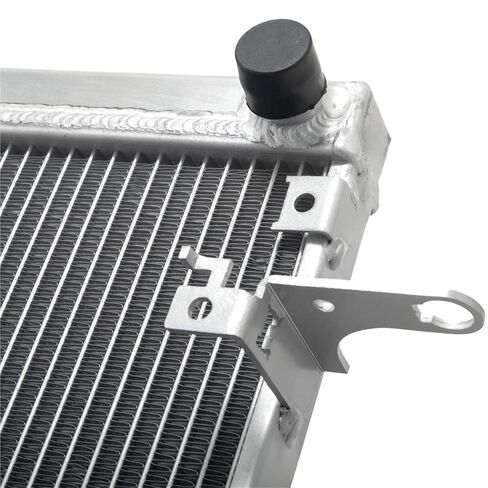 BIKINGBOY DL 1000 V-Strom 02 03 04 05 06 07 08 09 10 11 12 Engine Radiator Cooling Water Cooler Aluminium Alloy Core Polished in Saudi Arabia