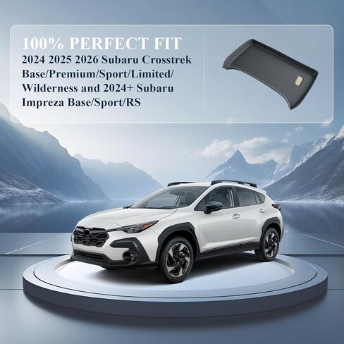 BIBIB0 2024 Crosstrek منظم وحدة التحكم المركزية لعام 2023 2024+ Subaru Crosstrek & 2024 Subaru Impreza Console Trays 2023 Crosstrek إدراج قفاز البليت منظم 2024 Crosstrek طبقات مزدوجة in Saudi Arabia