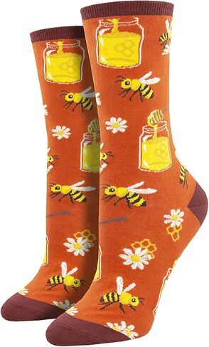 Women's Bee My Honey Crew Socks in Kuwait