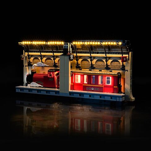 طقم إضاءة متوافق مع Lego 76450 Book Nook: Hogwarts Express - لا يوجد نموذج فقط، ملحقات إضاءة LED متوافقة مع ديكور Lego Shelf: The Hogwarts Express (الإصدار القياسي) in Saudi Arabia