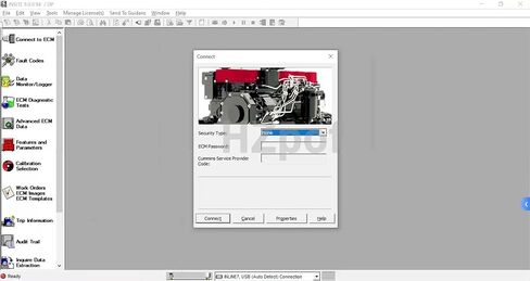 لأداة تشخيص شاحنة الديزل Cummins Inline 7 Data Link 5572620 5299899 INLINE7 (أداة قياسية مع برنامج 9.0) in Kuwait
