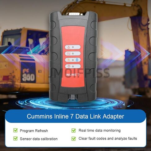 lnline 7 Data Link Adapter Truck Heavy Duty Diagnostic Tool 5572620 5299899 with Insite 9.0 Software in Saudi Arabia
