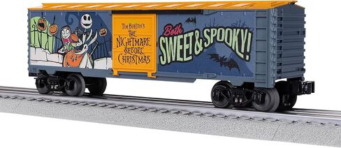 Lionel Disney The Nightmare Before Christmas Glow in The Dark Halloween O Gauge Model Train Boxcar in Saudi Arabia